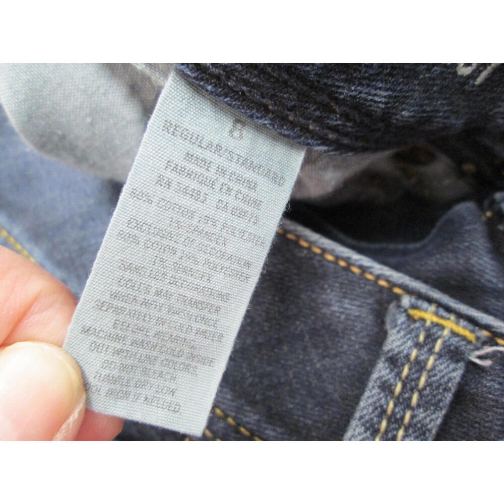 American Eagle Slim Boot Jeans Womens Size 8 Regular Blue Denim Stretch - Picture 6 of 13